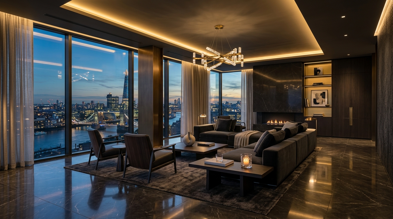 Interior Residencial de Lujo